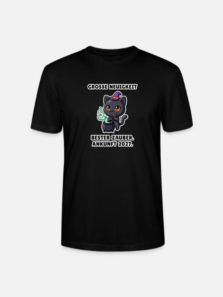Bester Zauber – Babyankündigung zu Halloween - Stanley/Stella Unisex Bio-T-Shirt CRAFTER - Schwarz
