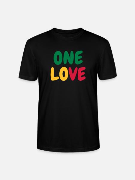 Cannabis / Haschich / Marijuana / Reggae / Rasta - T-shirt bio CRAFTER Stanley Stella Unisexe - noir