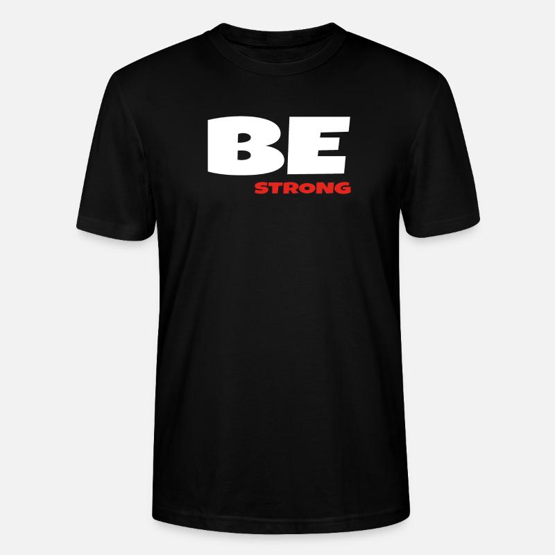 Sei stark - Stanley/Stella Unisex Bio-T-Shirt CRAFTER - Schwarz