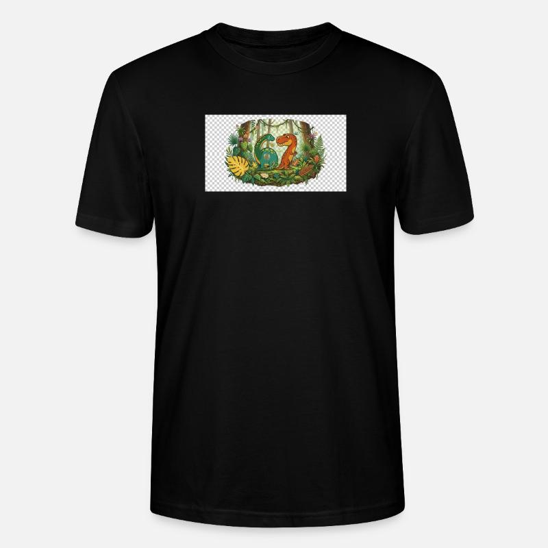 Six Seven - Stanley/Stella Unisex Bio-T-Shirt CRAFTER - Schwarz