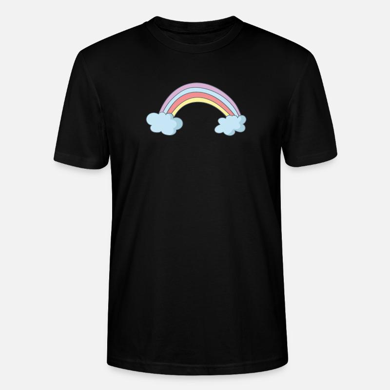 Regenbogen - Stanley/Stella Unisex Bio-T-Shirt CRAFTER - Schwarz
