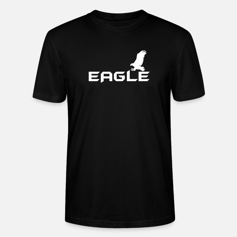 Eagle - Adler - Stanley/Stella Unisex Bio-T-Shirt CRAFTER - Schwarz