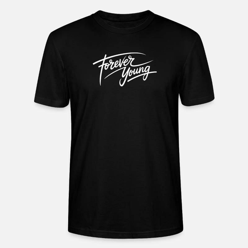 Éternellement jeune - T-shirt bio CRAFTER Stanley Stella Unisexe - noir