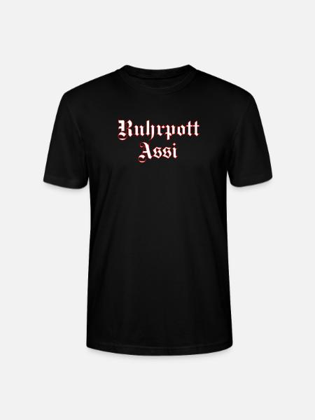 Ruhrpott Assi - Stanley/Stella Unisex Bio-T-Shirt CRAFTER - Schwarz