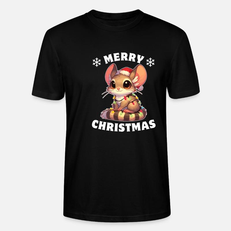 Fées de Noël Springmouse - T-shirt bio CRAFTER Stanley Stella Unisexe - noir
