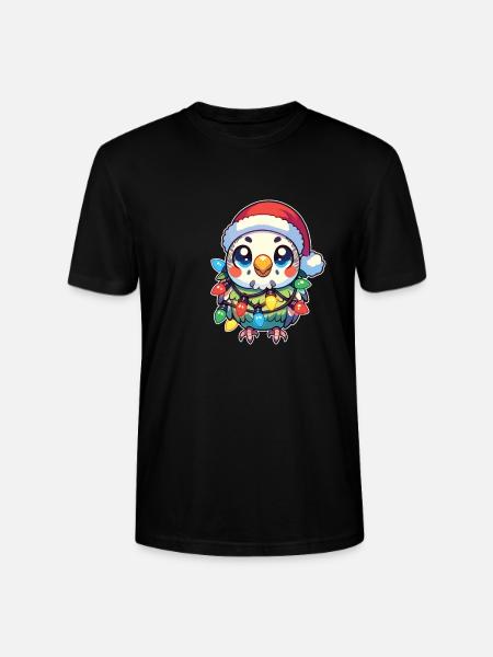 Fée de Noël Perruche - T-shirt bio CRAFTER Stanley Stella Unisexe - noir