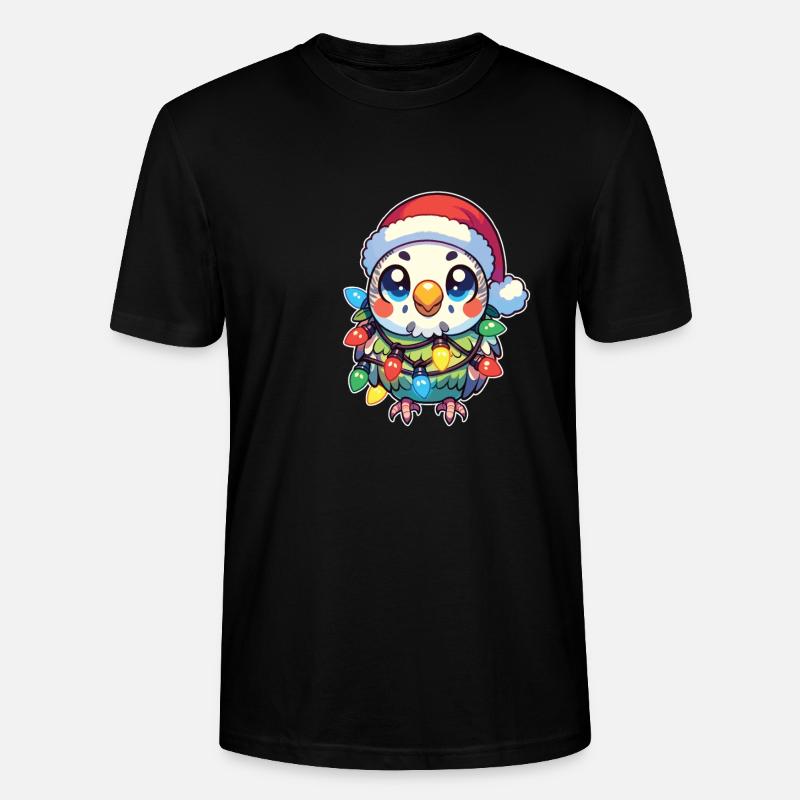 Fée de Noël Perruche - T-shirt bio CRAFTER Stanley Stella Unisexe - noir