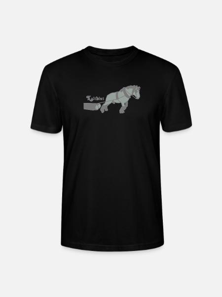 kaltblutzieht - Stanley/Stella Unisex Bio-T-Shirt CRAFTER - Schwarz