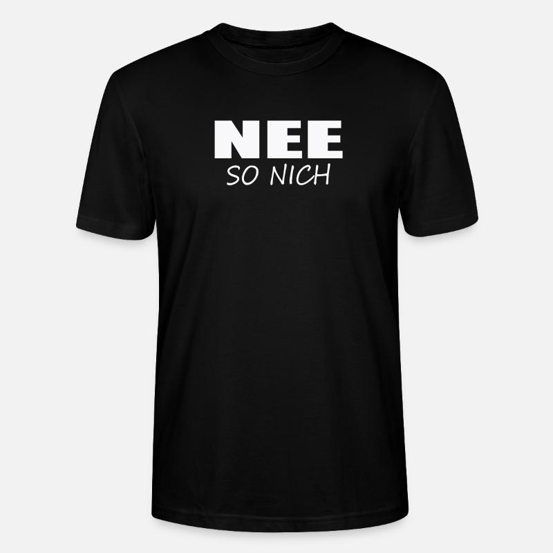 NON, PAS COMME ÇA - T-shirt bio CRAFTER Stanley Stella Unisexe - noir