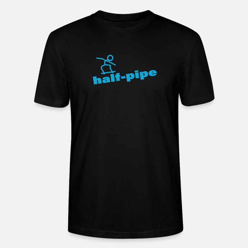 HALF-PIPE - Stanley/Stella Unisex Bio-T-Shirt CRAFTER - Schwarz