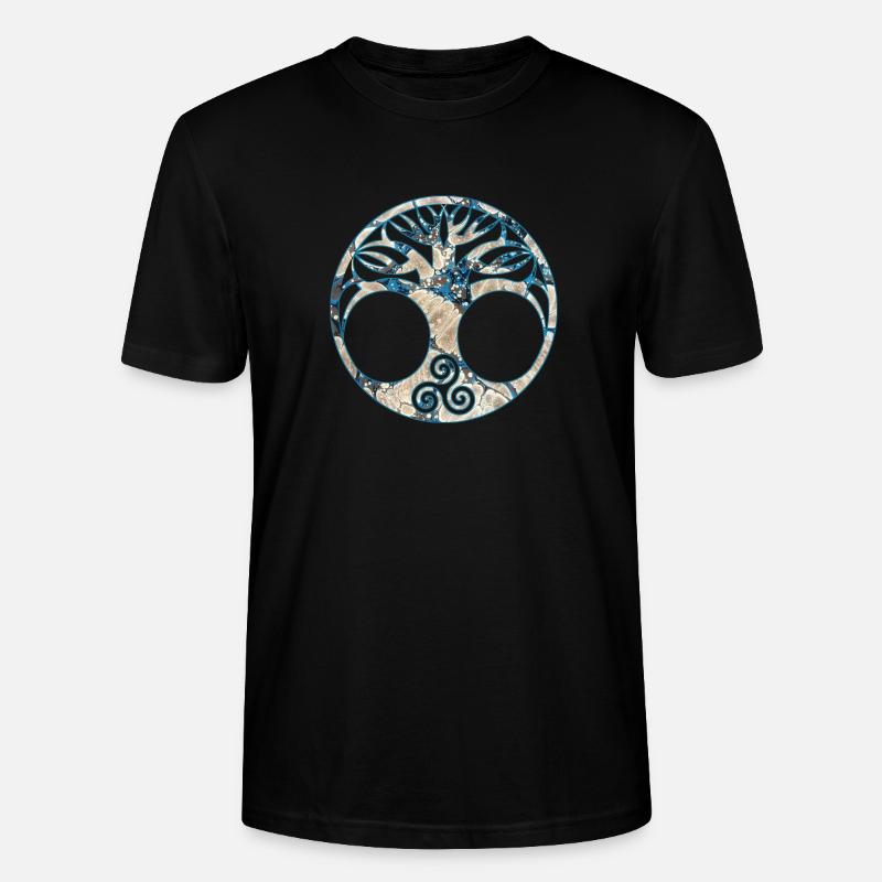 yggdrasil e 242 - Stanley/Stella Unisex Bio-T-Shirt CRAFTER - Schwarz