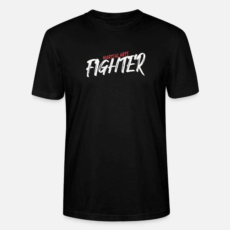 MMA de combat d’arts martiaux - T-shirt bio CRAFTER Stanley Stella Unisexe - noir