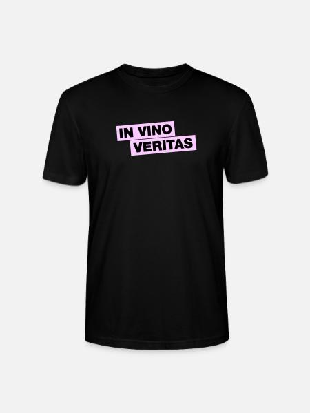 In Vino Veritas - Stanley/Stella Unisex Bio-T-Shirt CRAFTER - Schwarz