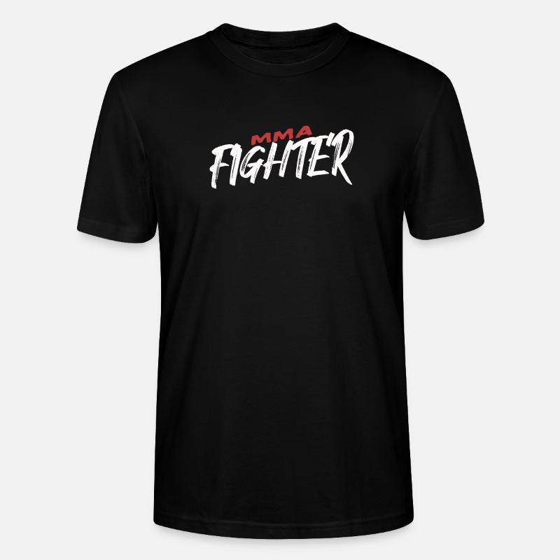 MMA Fighter Power Statement - Stanley/Stella Unisex Bio-T-Shirt CRAFTER - Schwarz