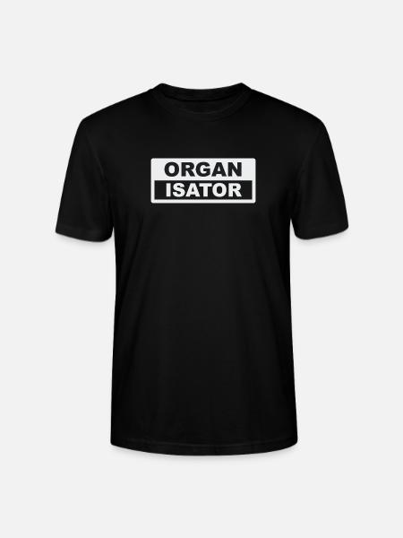 Organisator Typo-Kontrast - Stanley/Stella Unisex Bio-T-Shirt CRAFTER - Schwarz