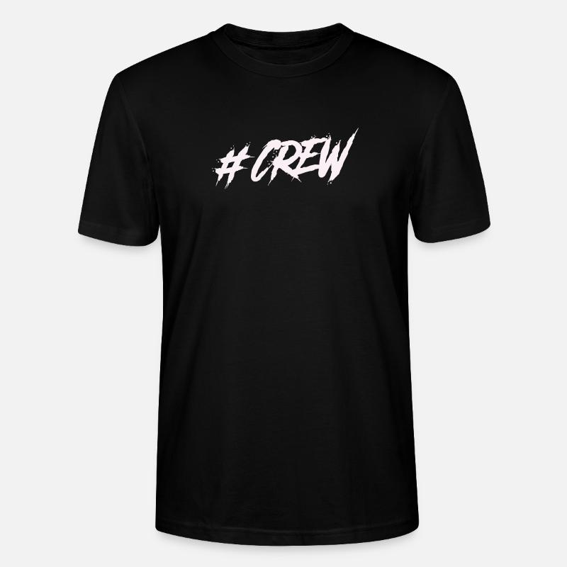 #CREW Graffiti - Stanley/Stella Unisex Bio-T-Shirt CRAFTER - Schwarz