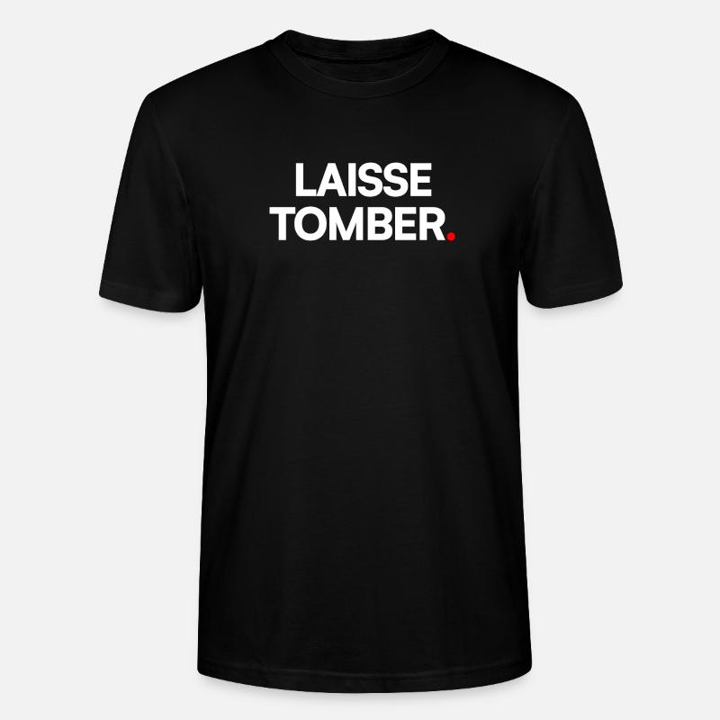 Lass es fallen - Stanley/Stella Unisex Bio-T-Shirt CRAFTER - Schwarz