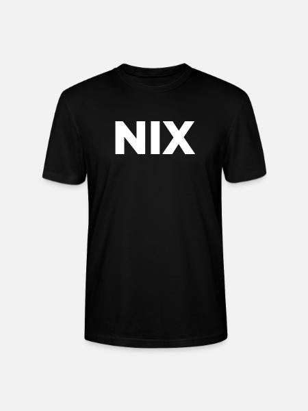 Nix - einfach nichts | Garnichts | Geschenk - Stanley/Stella Unisex Bio-T-Shirt CRAFTER - Schwarz