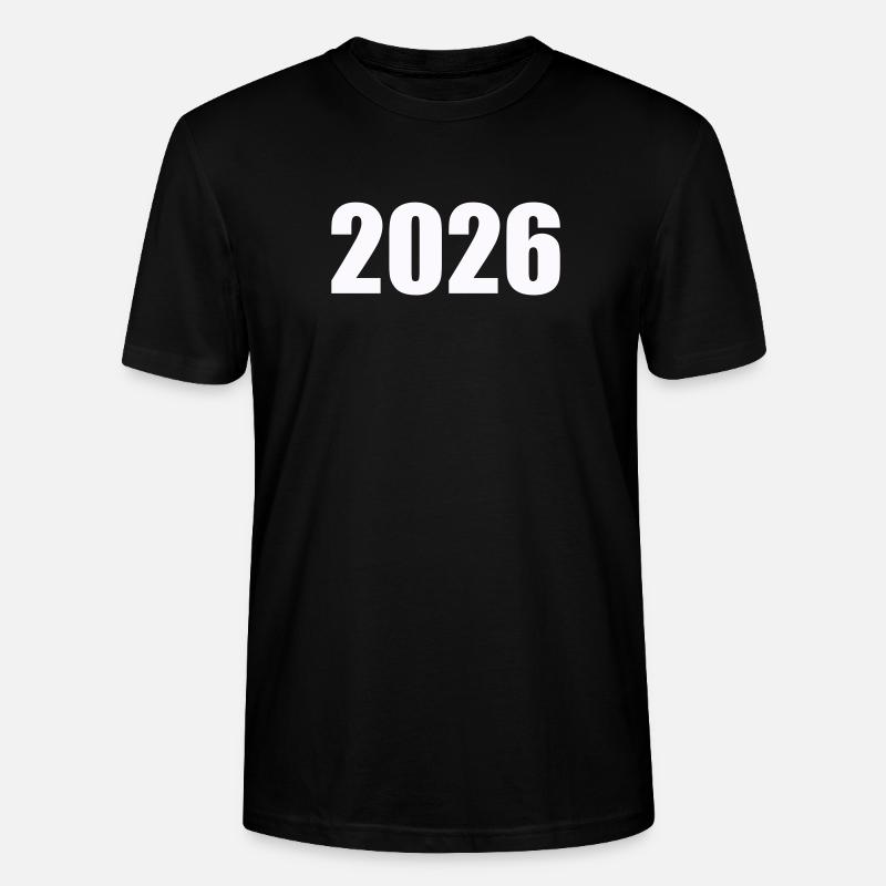 2026 - Stanley/Stella Unisex Bio-T-Shirt CRAFTER - Schwarz