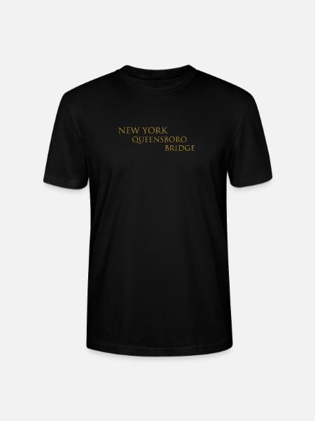 Queensboro Bridge - Stanley/Stella Unisex Bio-T-Shirt CRAFTER - Schwarz