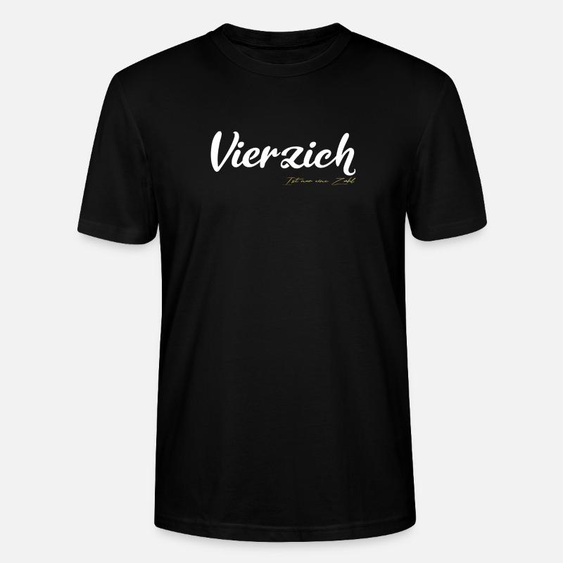 Vierzich n’est qu’un numéro - T-shirt bio CRAFTER Stanley Stella Unisexe - noir