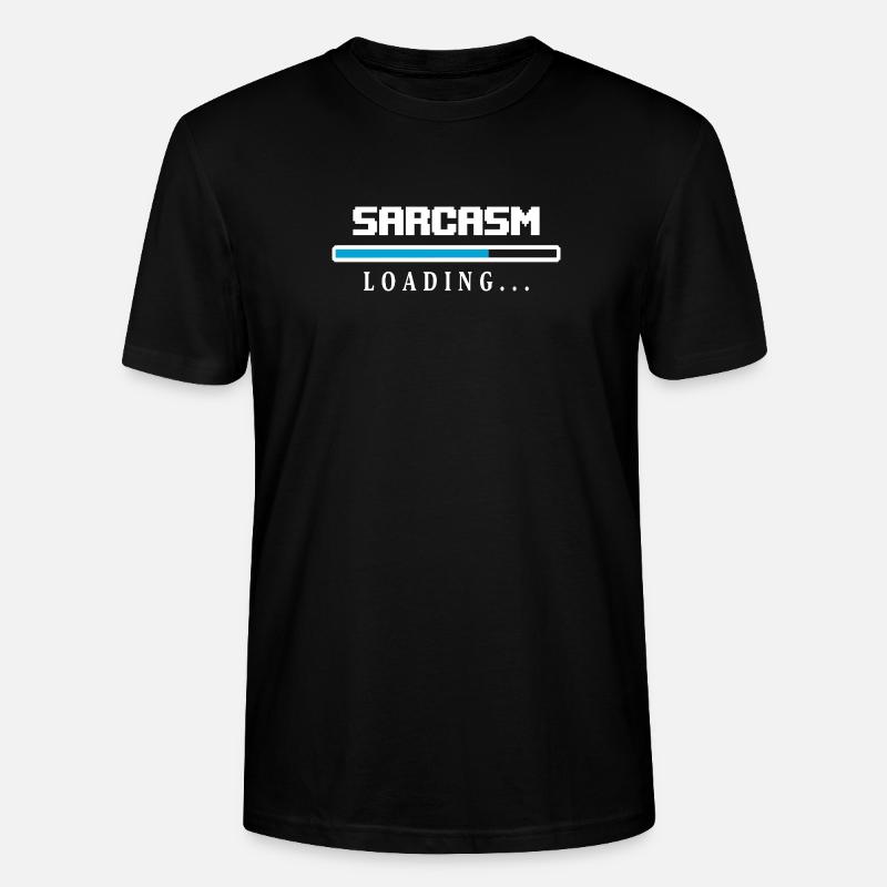 Sarcasme Loading Beam Dire - T-shirt bio CRAFTER Stanley Stella Unisexe - noir