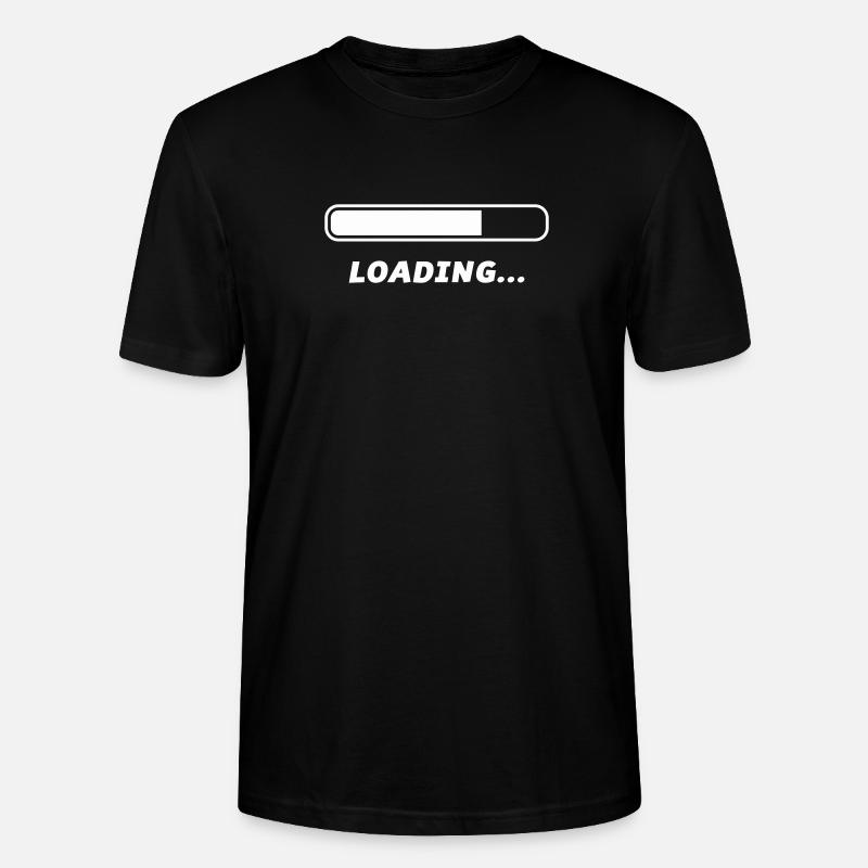 Loading - Stanley/Stella CRAFTER Unisex Organic T-Shirt - black