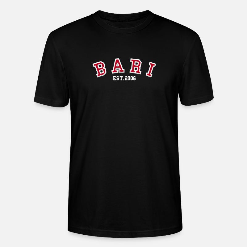 Bari Est 2006 - T-shirt bio CRAFTER Stanley Stella Unisexe - noir