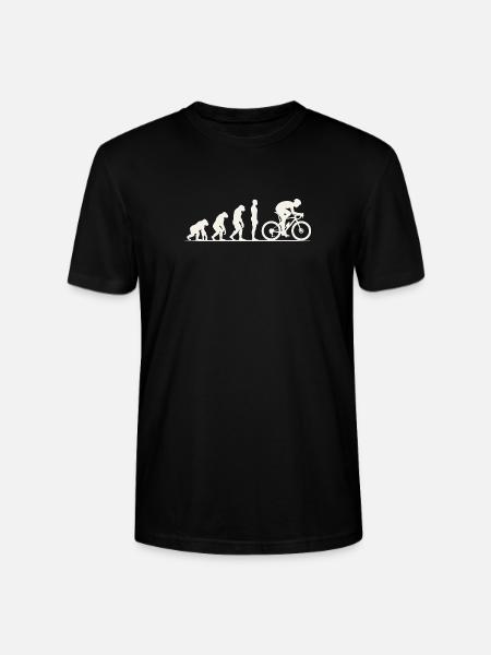 Évolution du gravel - T-shirt bio CRAFTER Stanley Stella Unisexe - noir
