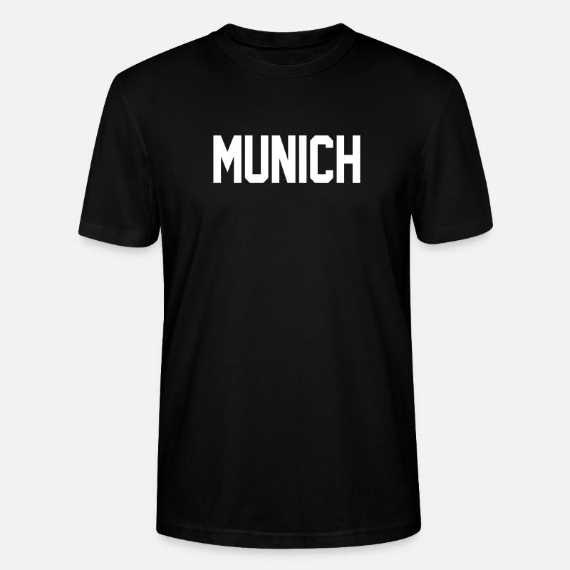 München - Stanley/Stella Unisex Bio-T-Shirt CRAFTER - Schwarz
