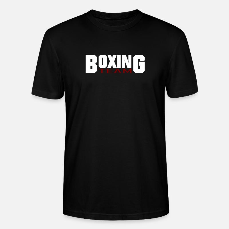 Conception de l’équipe de boxe - T-shirt bio CRAFTER Stanley Stella Unisexe - noir