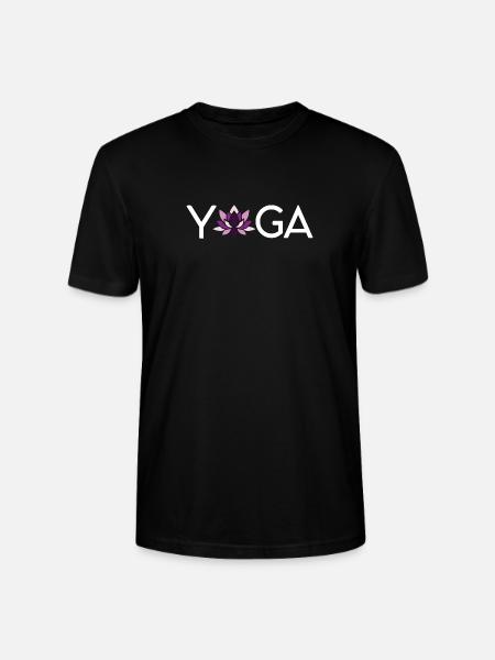 Yoga Gift Idea - Stanley/Stella CRAFTER Unisex Organic T-Shirt - black