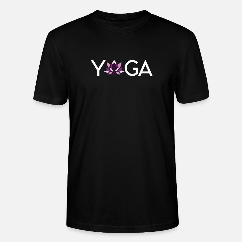 Yoga Geschenkidee - Stanley/Stella Unisex Bio-T-Shirt CRAFTER - Schwarz