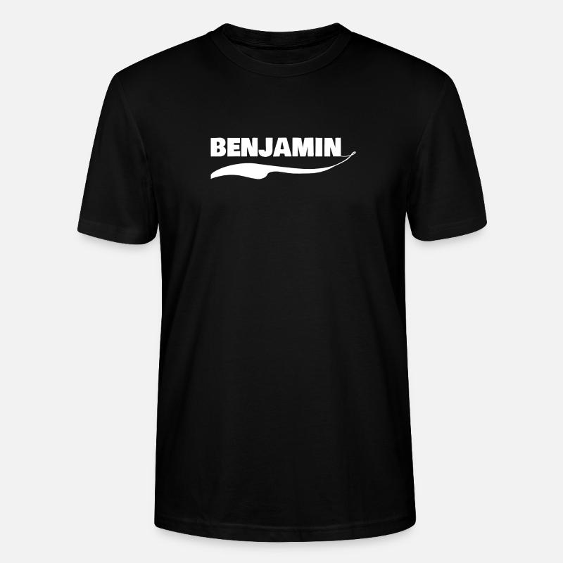 Benjamin - Stanley/Stella Unisex Bio-T-Shirt CRAFTER - Schwarz