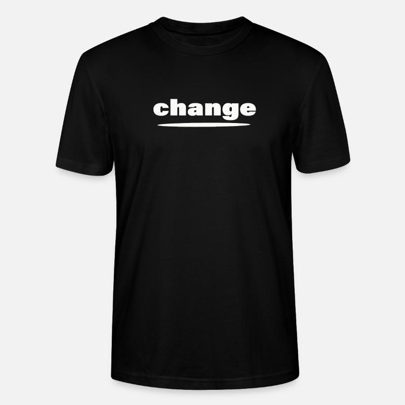 CHANGE - Stanley/Stella Unisex Bio-T-Shirt CRAFTER - Schwarz
