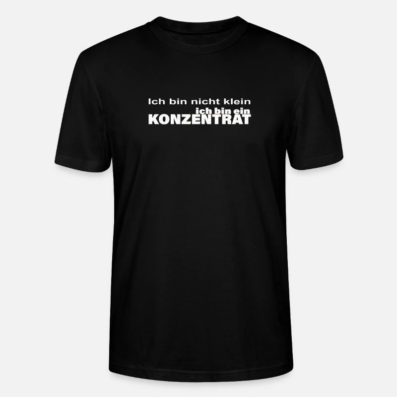 KONZENTRAT - Stanley/Stella Unisex Bio-T-Shirt CRAFTER - Schwarz