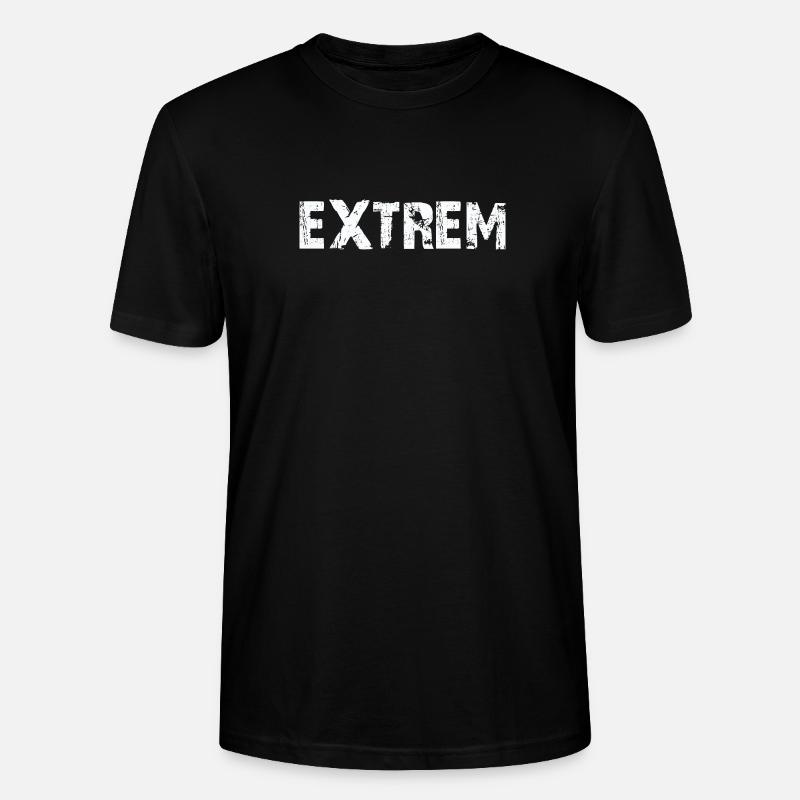 EXTREM - Stanley/Stella Unisex Bio-T-Shirt CRAFTER - Schwarz