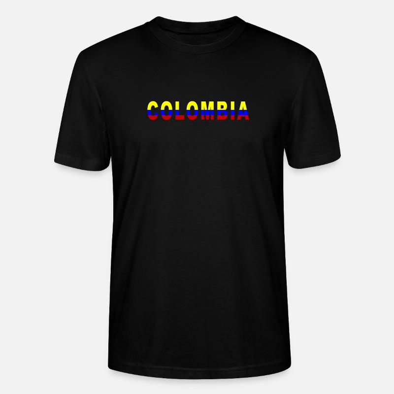 Colombie Design - T-shirt bio CRAFTER Stanley Stella Unisexe - noir