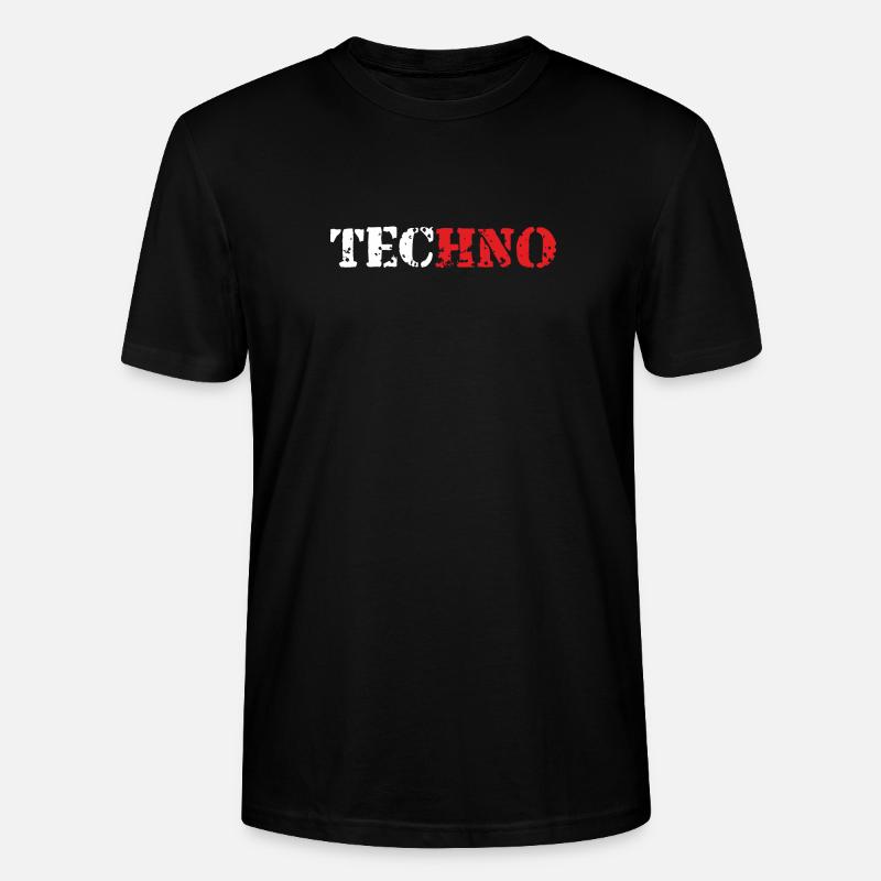Techno ArmyLook - Stanley/Stella Unisex Bio-T-Shirt CRAFTER - Schwarz