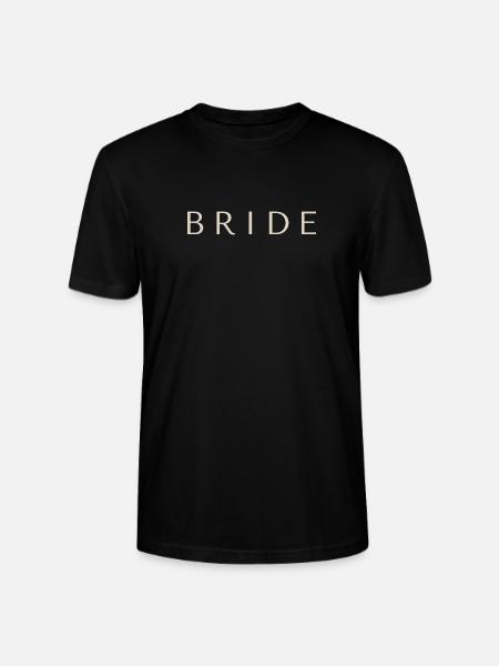 Eleganter BRIDE - Stanley/Stella Unisex Bio-T-Shirt CRAFTER - Schwarz