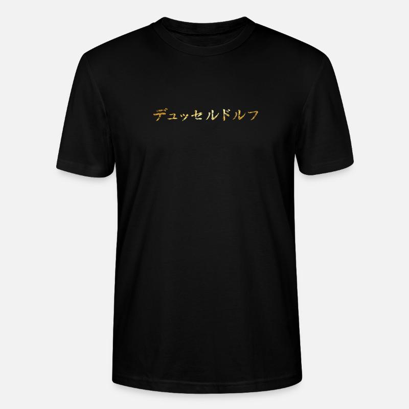 Düsseldorf Japanisch - Stanley/Stella Unisex Bio-T-Shirt CRAFTER - Schwarz