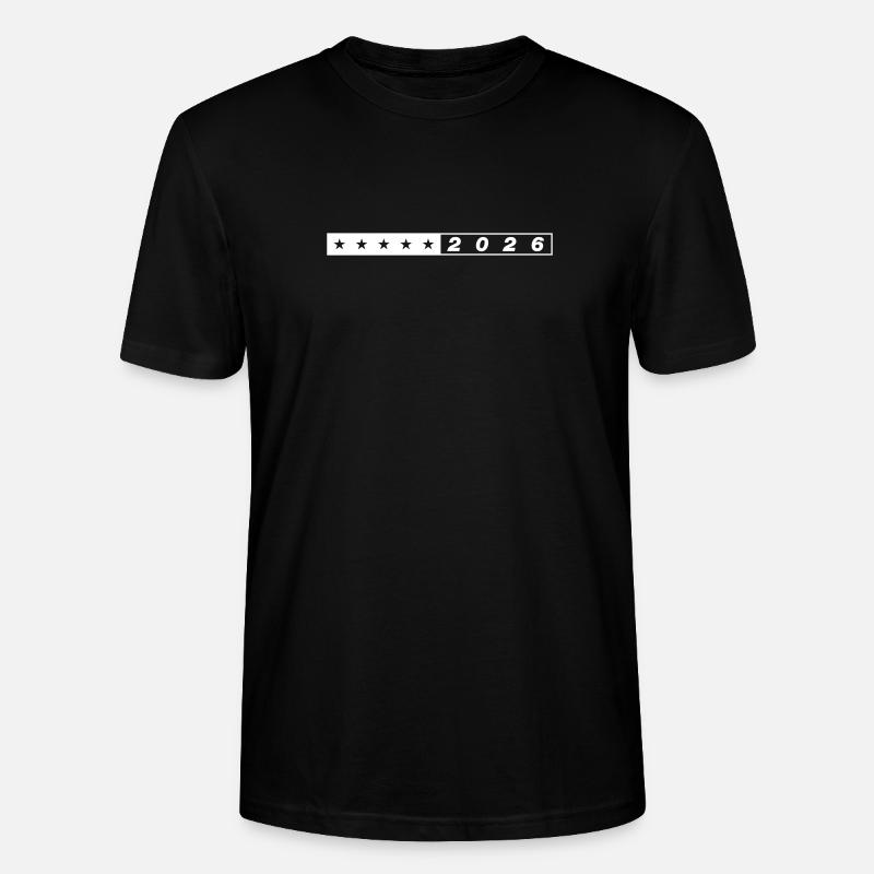2026 Sterne Symbol - Stanley/Stella Unisex Bio-T-Shirt CRAFTER - Schwarz