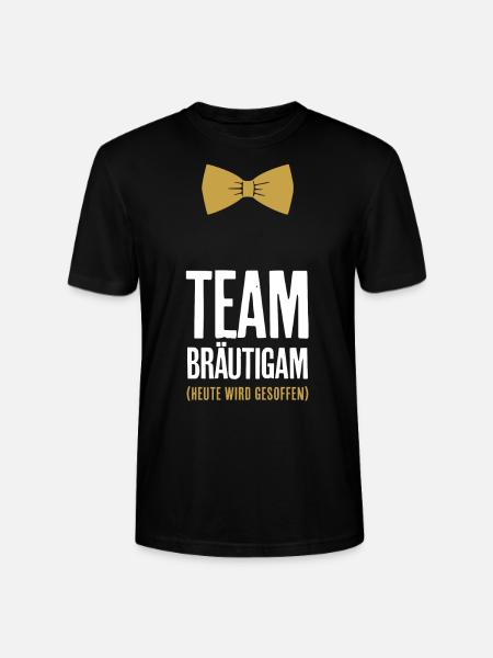 Team Bräutigam - Stanley/Stella Unisex Bio-T-Shirt CRAFTER - Schwarz