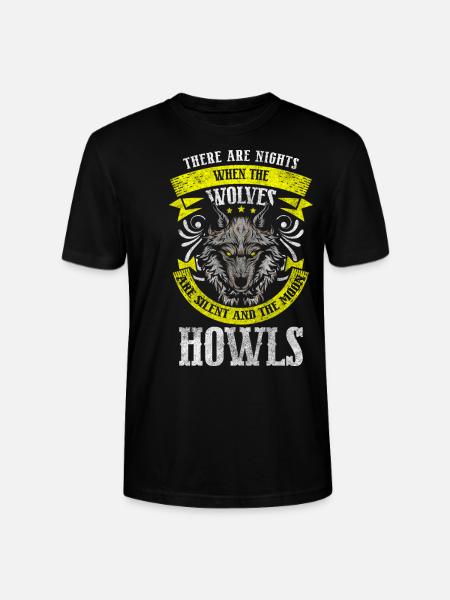 Wolfpack Wolfhound Wild Wilderness - Stanley/Stella CRAFTER Unisex Organic T-Shirt - black