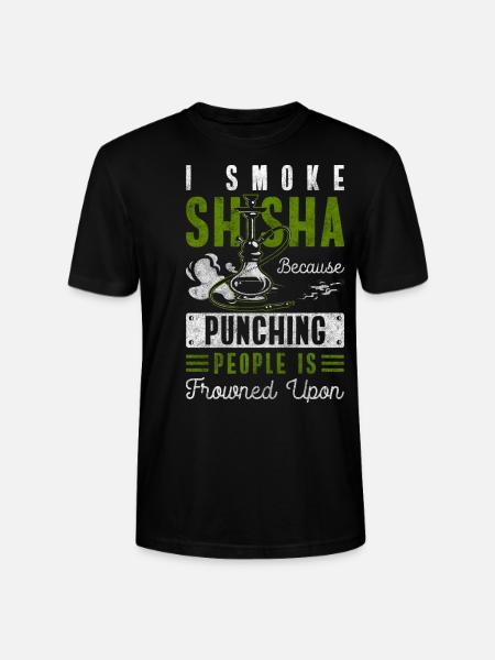 Hookah Delight Pipe Oriental - Stanley/Stella CRAFTER Unisex Organic T-Shirt - black