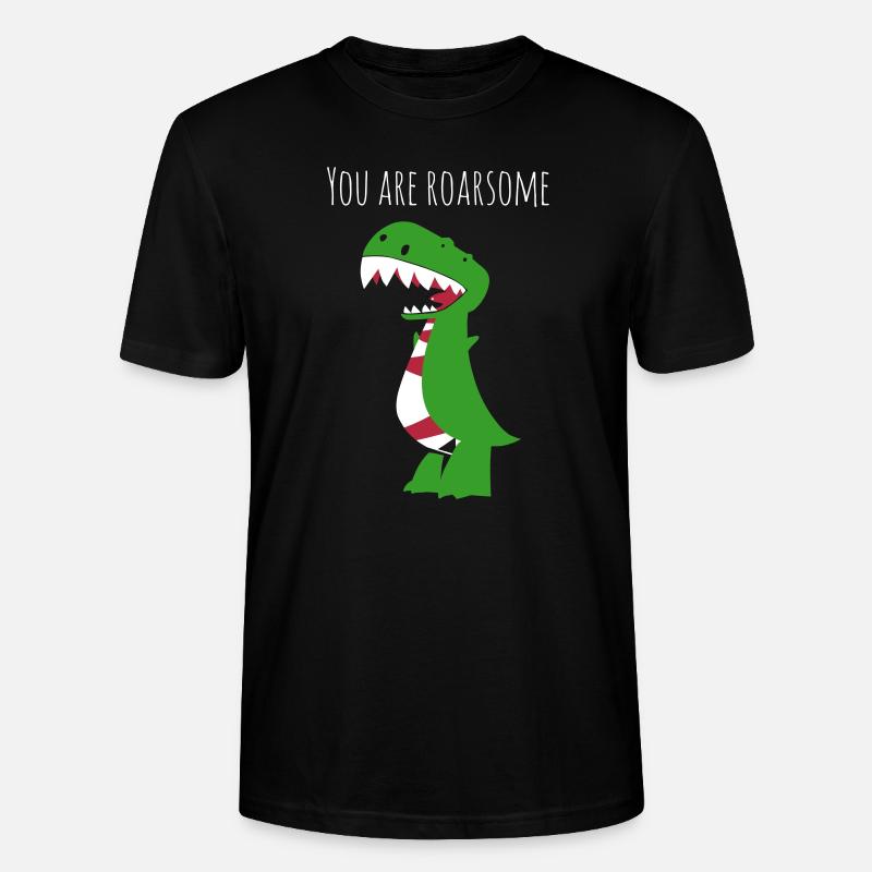 Trex Spruch - Stanley/Stella Unisex Bio-T-Shirt CRAFTER - Schwarz