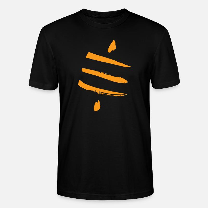Retro Bitcoin Crypto Satoshis Symbol 21 - Stanley/Stella Unisex Bio-T-Shirt CRAFTER - Schwarz