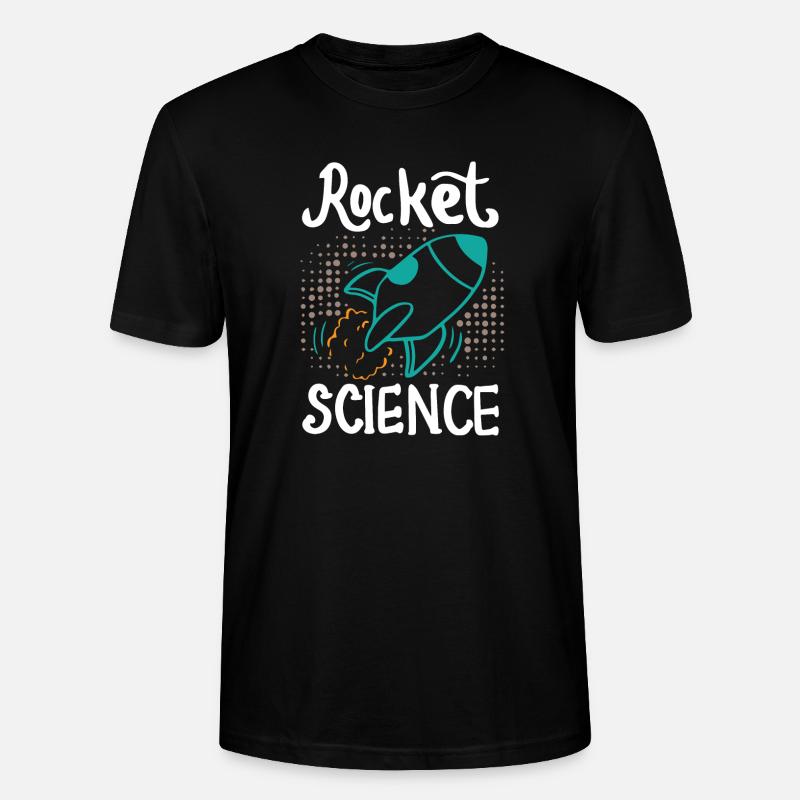 Rocket Science - Stanley/Stella Unisex Bio-T-Shirt CRAFTER - Schwarz
