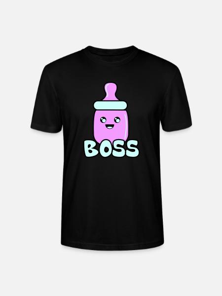 patron de biberon 02 - T-shirt bio CRAFTER Stanley Stella Unisexe - noir