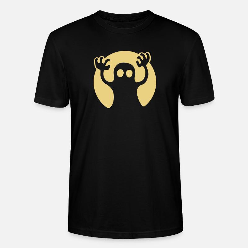 buh_092011_b_1c - T-shirt bio CRAFTER Stanley Stella Unisexe - noir